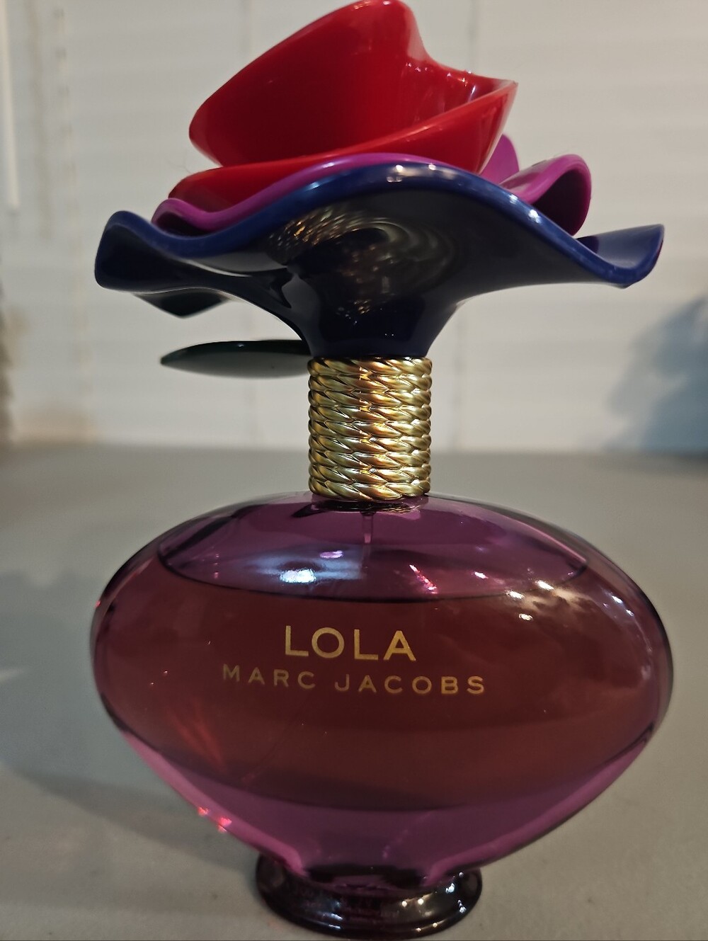 Marc Jacobs Lola Decorative Perfume Bottle - Purple and Pink
